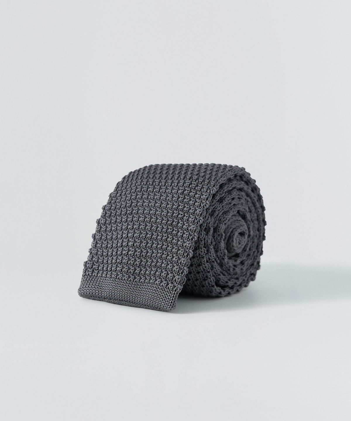 이지오(EZIO) Daily Poly Knit Tie_Grey