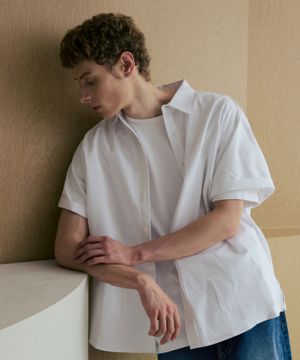 데일리 옥스포드 오버사이즈  셔츠 [화이트]