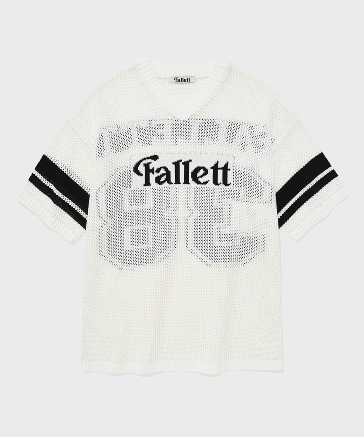 팔렛(FALLETT) 스포츠 클럽 풋볼 니트 화이트