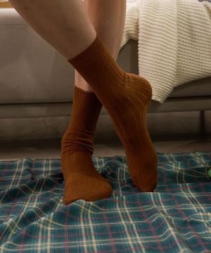 [5PACK] 남자 울 립 크루삭스 5  COLORS