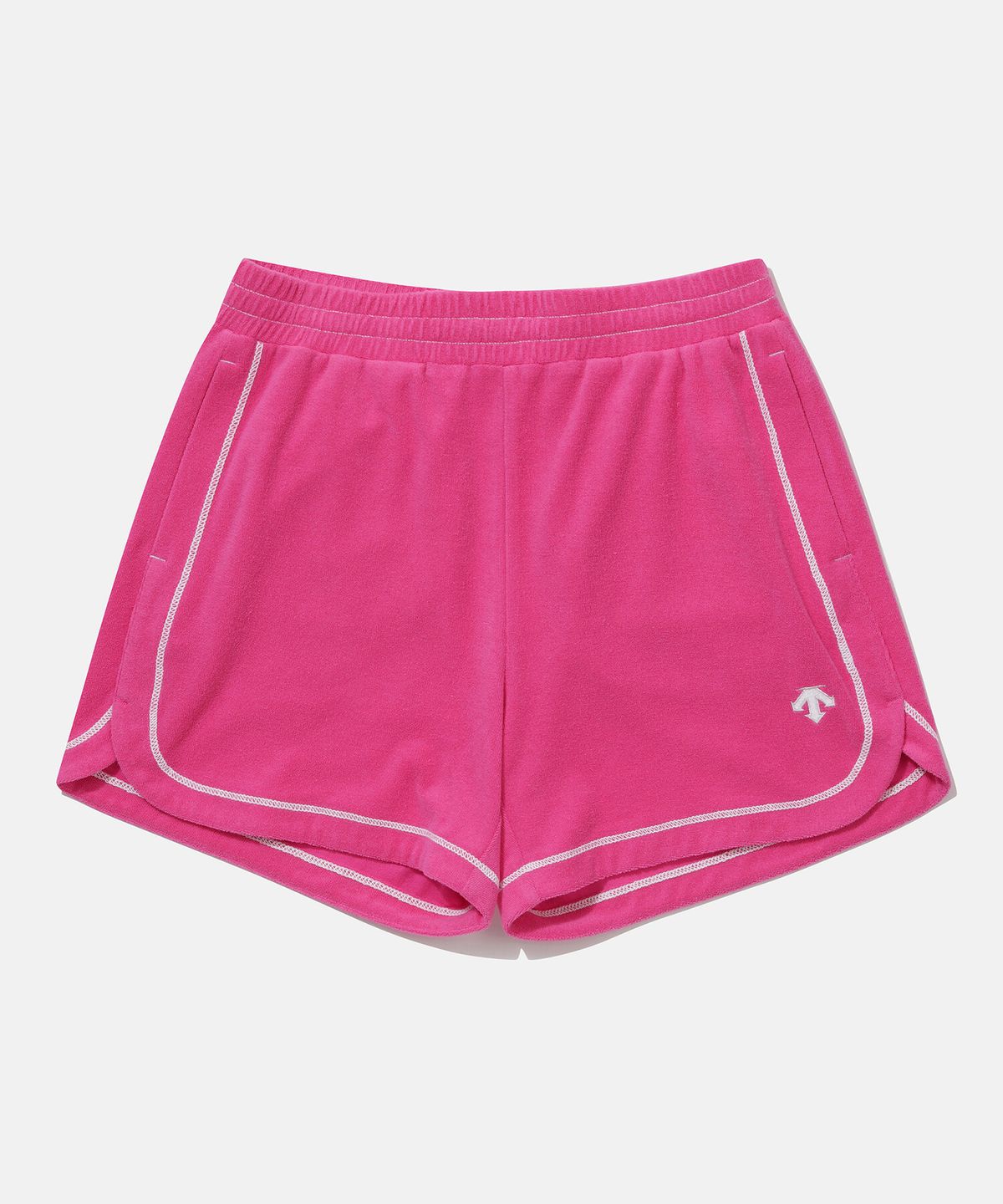 데상트(DESCENTE) 여성 3.5부 테리 쇼츠 핑크(SP222EKH54)