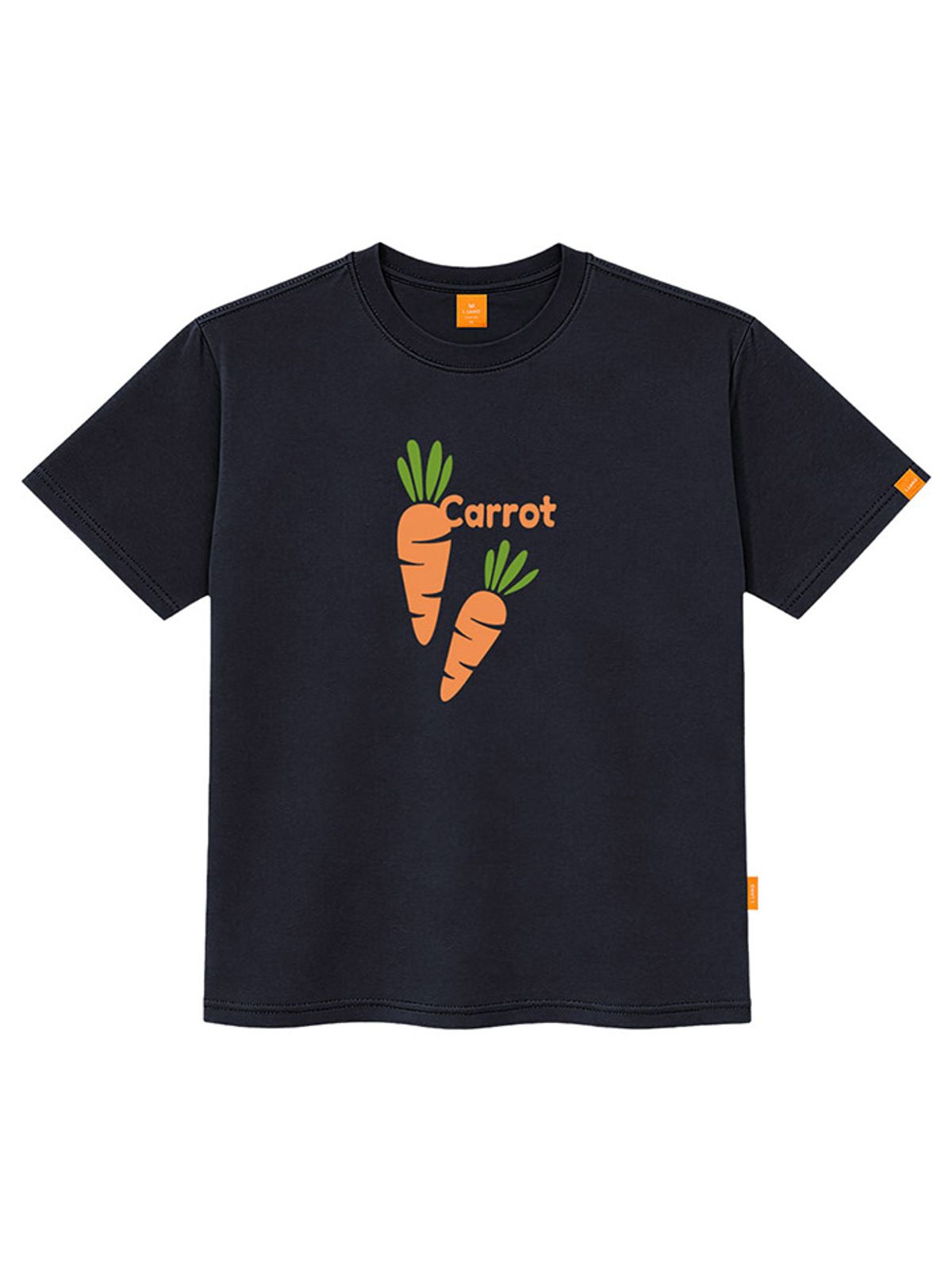 엘라모(LLAMO) 당근 반팔티셔츠 남녀공용 빅사이즈 S~4XL
