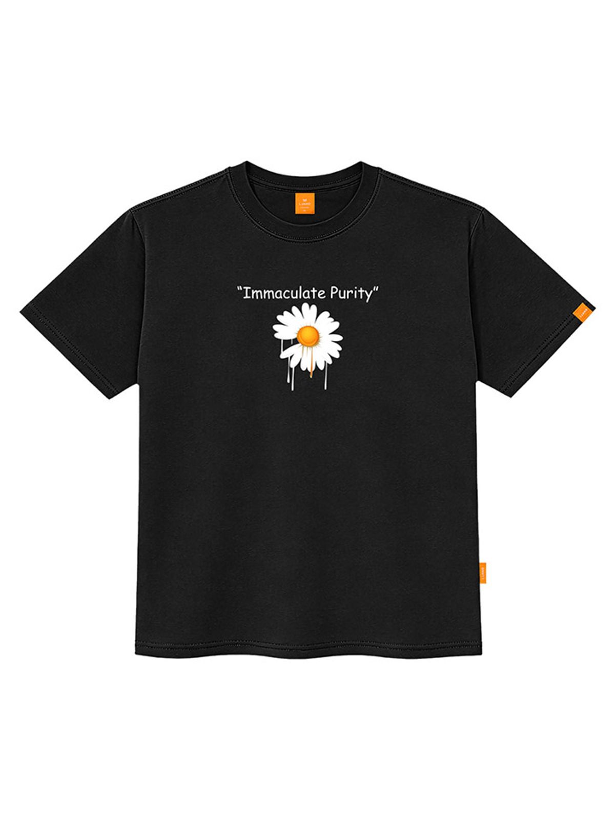 엘라모(LLAMO) 순수 반팔티셔츠 남녀공용 빅사이즈 S~4XL