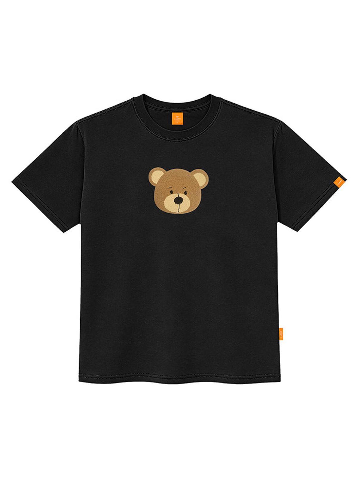 엘라모(LLAMO) 부클곰돌 반팔티셔츠 남녀공용 빅사이즈 S~4XL
