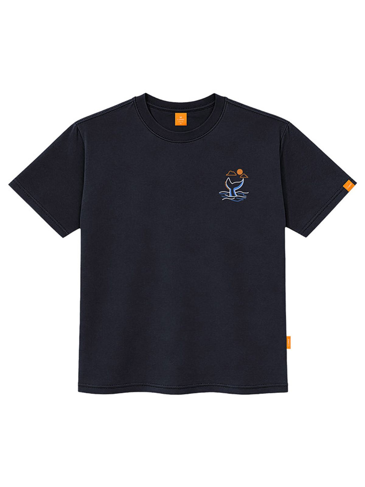 엘라모(LLAMO) 웨일테일 반팔티셔츠 남녀공용 빅사이즈 S~4XL