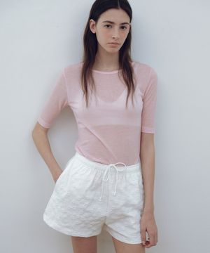 Flower pattern shorts