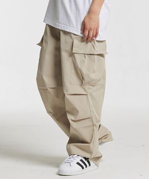씨알에스디엘 파라슈트 카고 밴딩 팬츠 아이보리