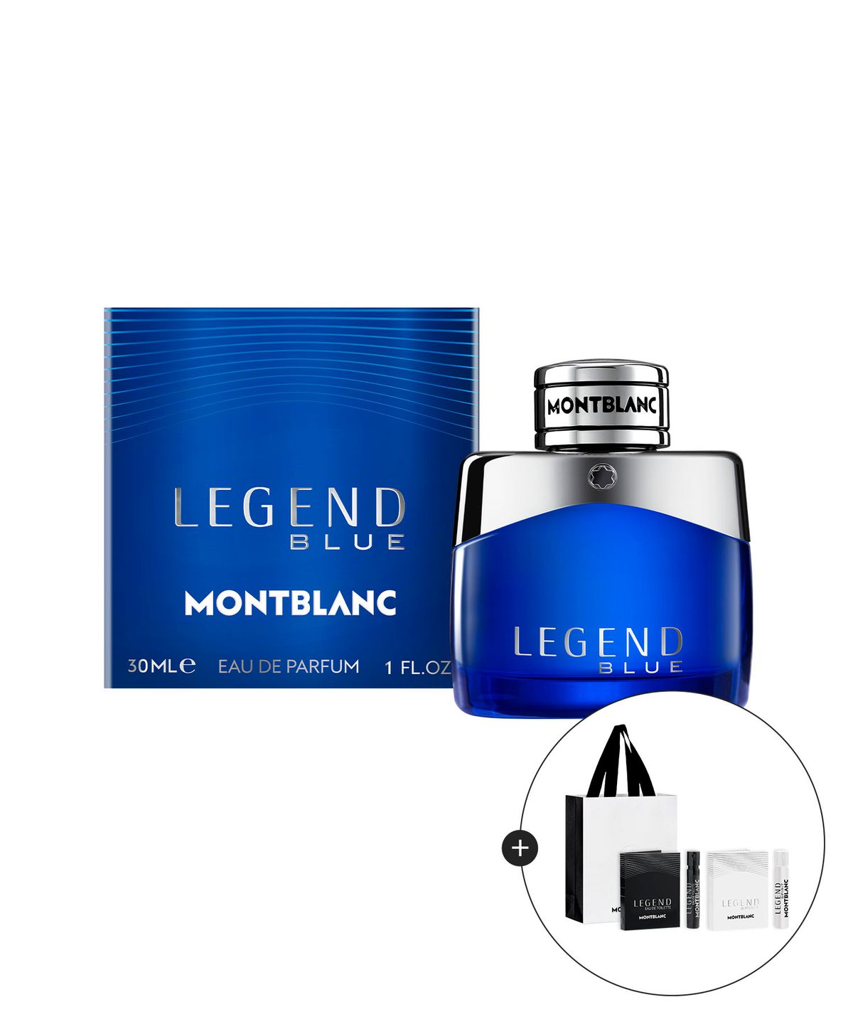 몽블랑 퍼퓸(MONTBLANC PARFUMS) 레전드 블루 EDP 30ML(+샘플 1.2ML 2종)