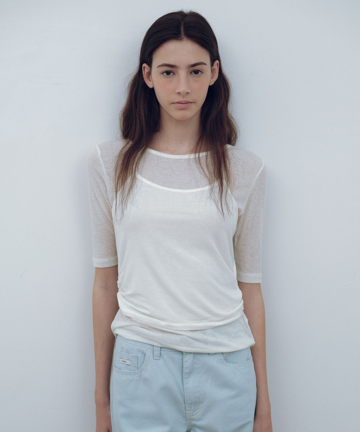 유라고(URAGO) Muse see-through t-shirt