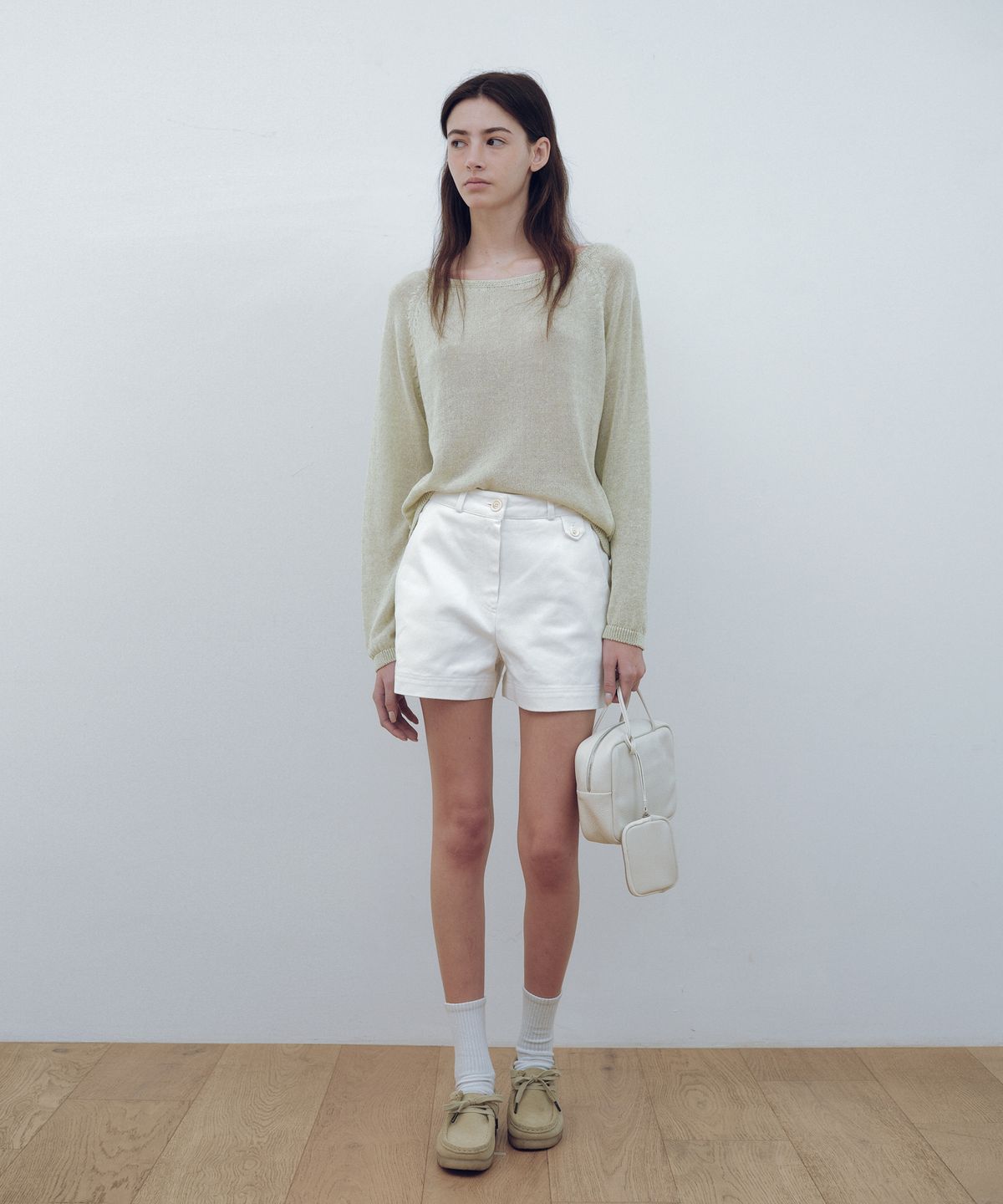 유라고(URAGO) Modern cotton half pants
