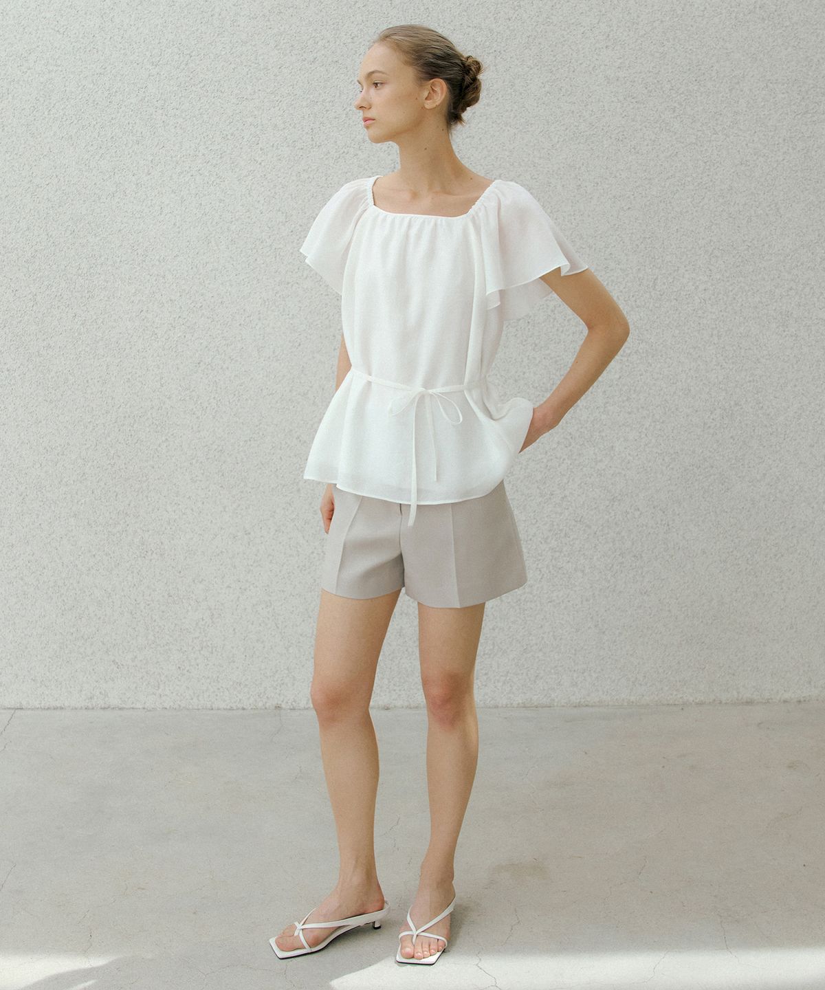 오떼뜨(OCTETTE) SINGLE SHORTS_2COLOR