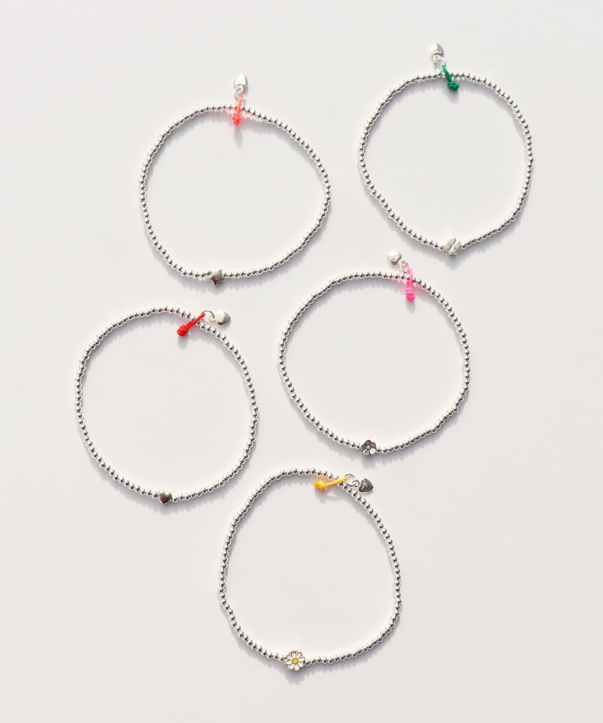 봉보(BONBEAU) Mini motif silverball Bracelet 미니 모티브 925실버 은볼 밴딩 팔찌 2mm