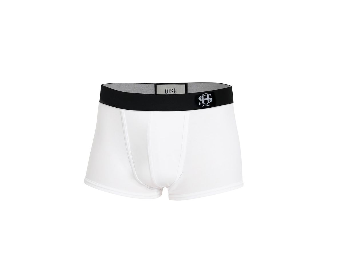 키세 언더웨어(QISE UNDERWEAR) QS 브리프 화이트/블랙