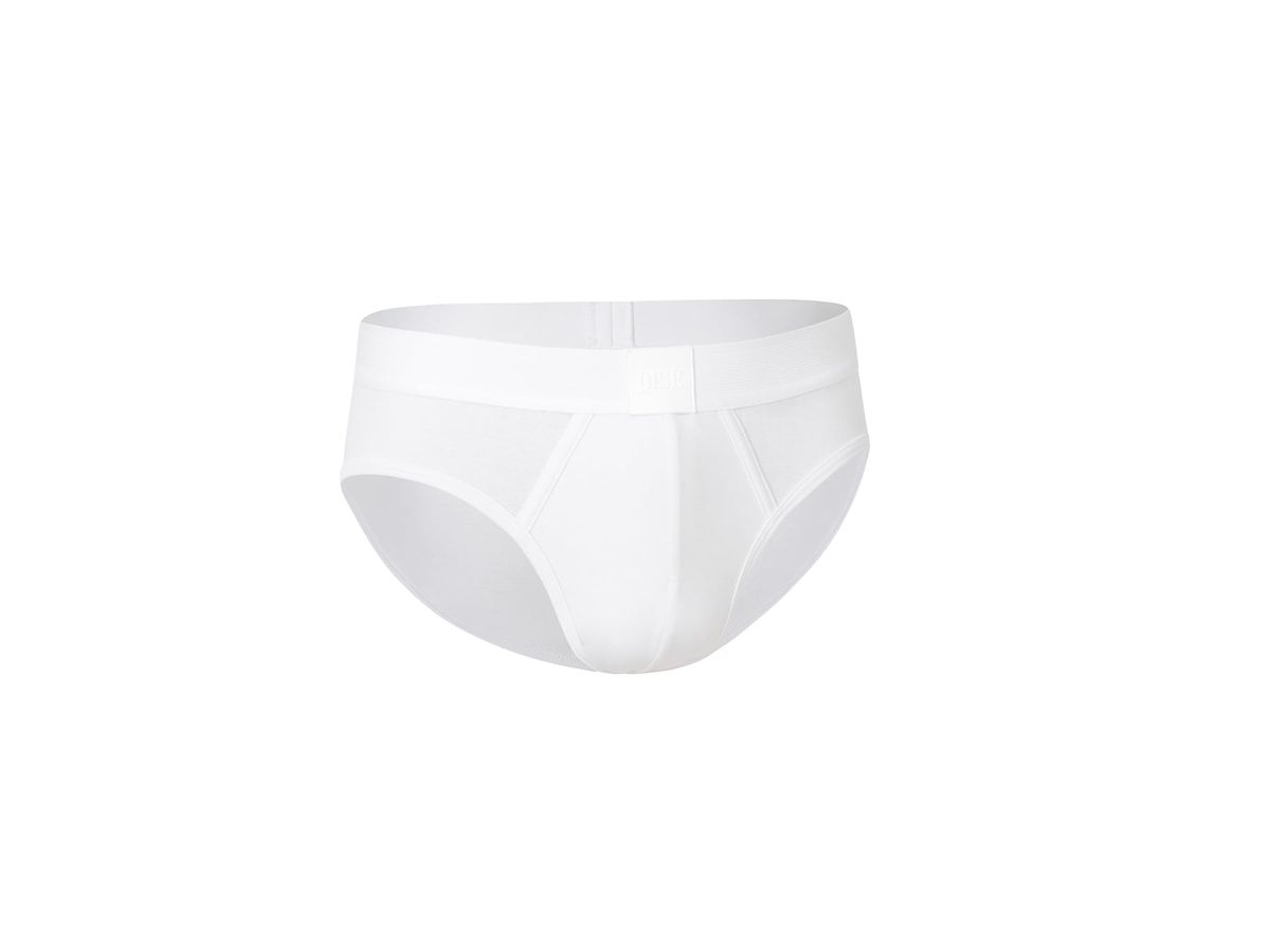 키세 언더웨어(QISE UNDERWEAR) 키세 라벨 삼각 브리프 화이트