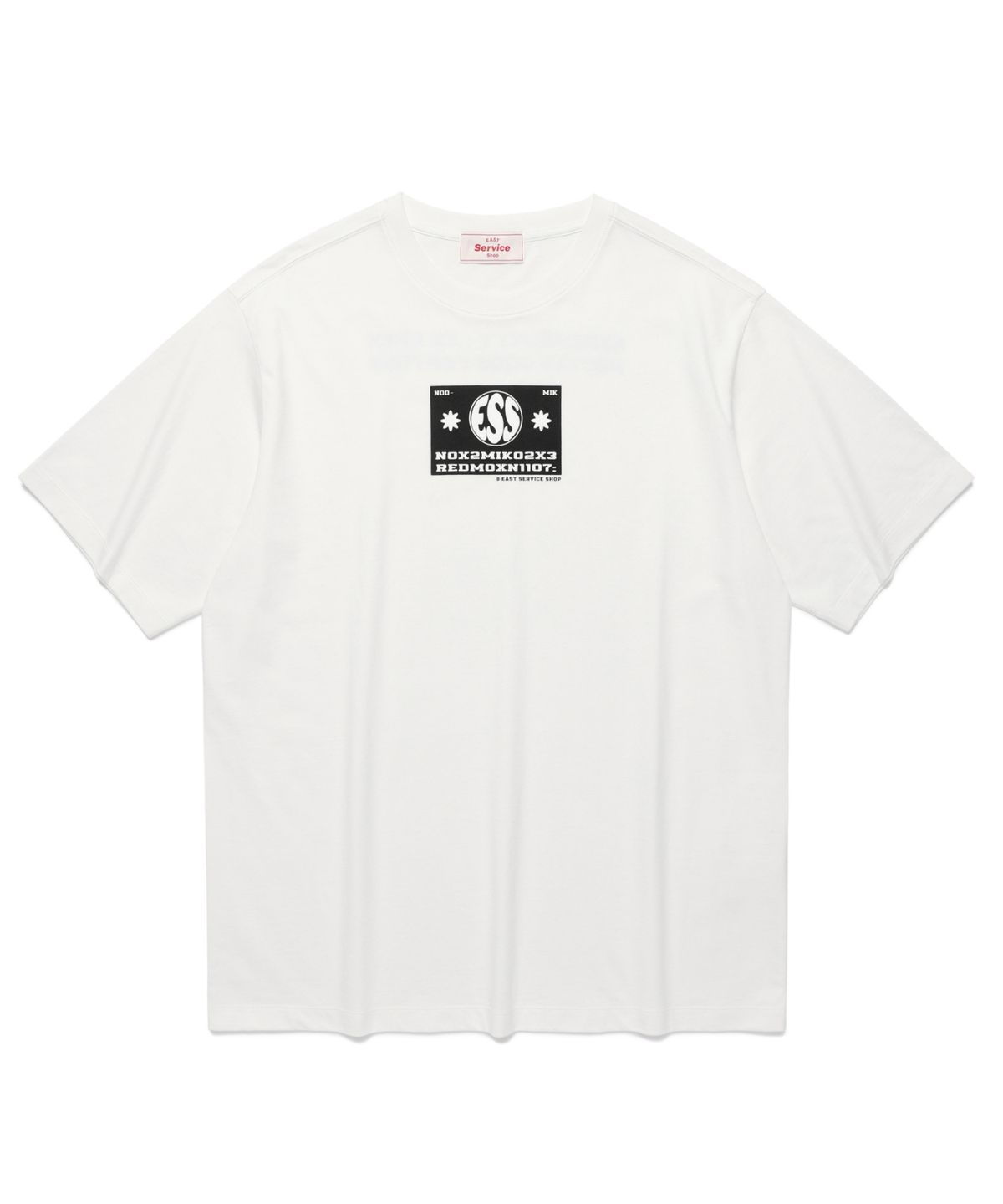 이스트서비스샵(eastserviceshop) Noomik Half T - Off White