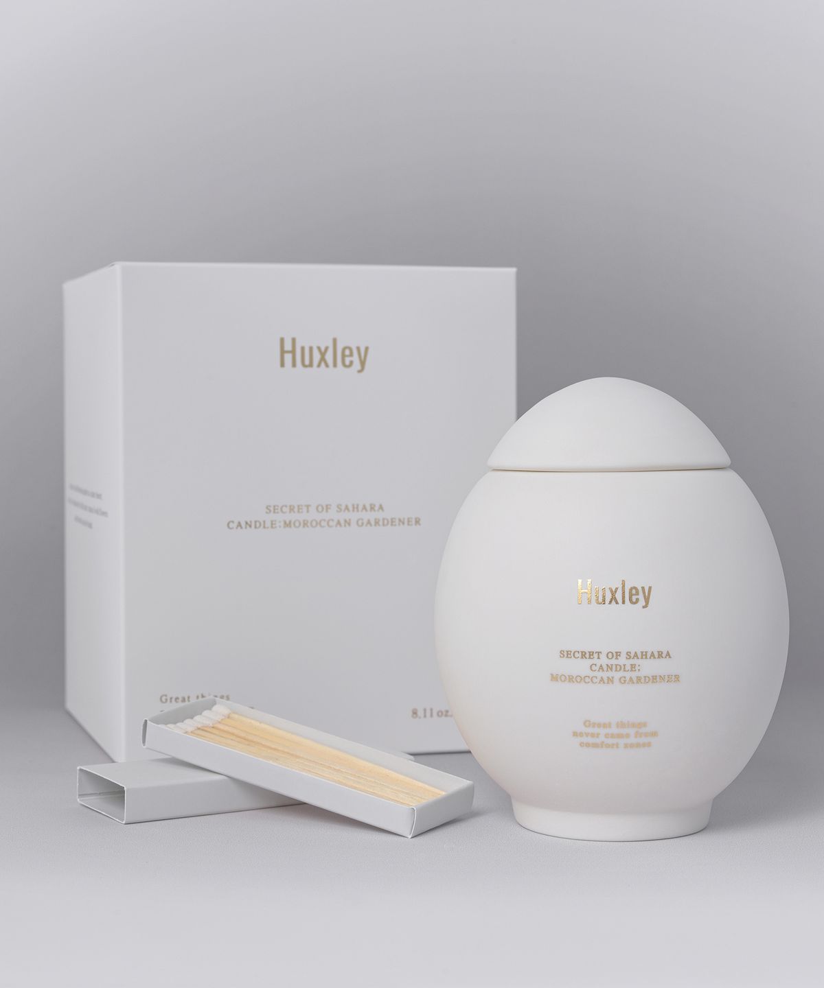 헉슬리(HUXLEY) 캔들 모로칸 가드너 230g(+성냥 7P)