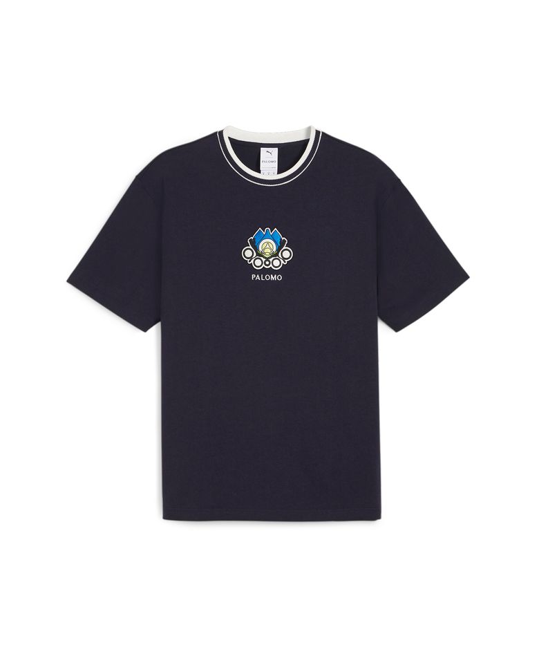 푸마ⅹ팔로모 그래픽 반소매 티셔츠 - 뉴 네이비 / 625558-16