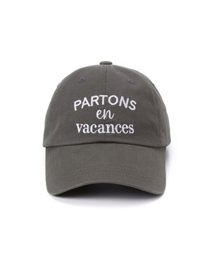 바캉스 볼캡 차콜