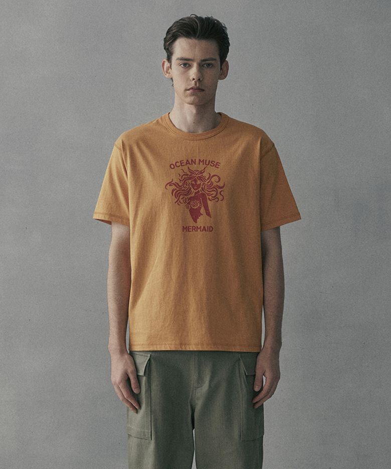 Mermaid T-Shirt - Yellow