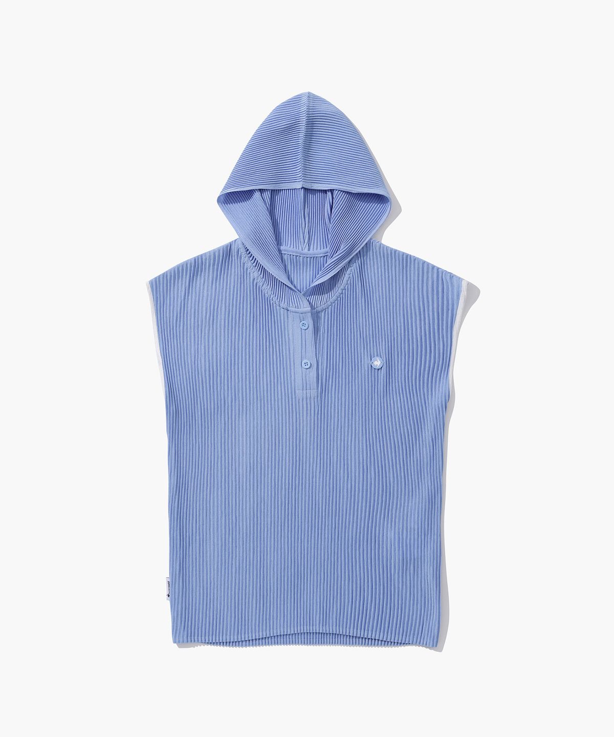 르꼬끄 골프(LECOQ GOLF) 여성 플리세 후드 티셔츠 (GP222LSL54)