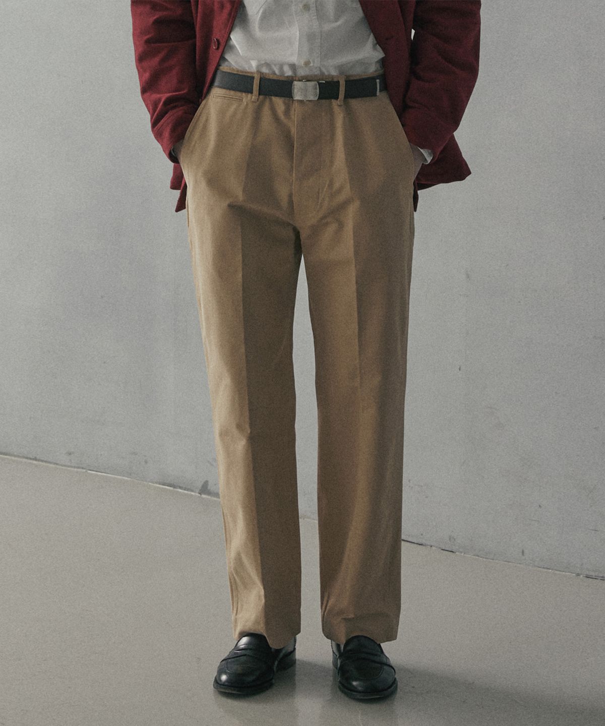 엠프(AMF) 1940s Officer Chino Pants - Khaki