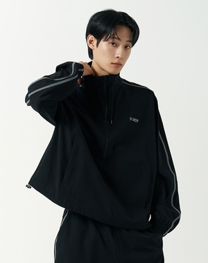 시어서커 아노락 블랙