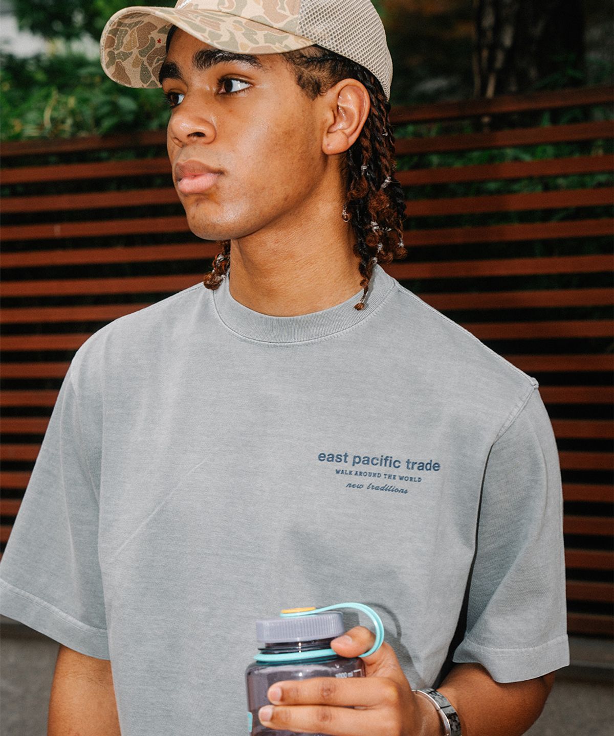이피티(EPT) BOLD LOGO T-SHIRT (L/GREY)