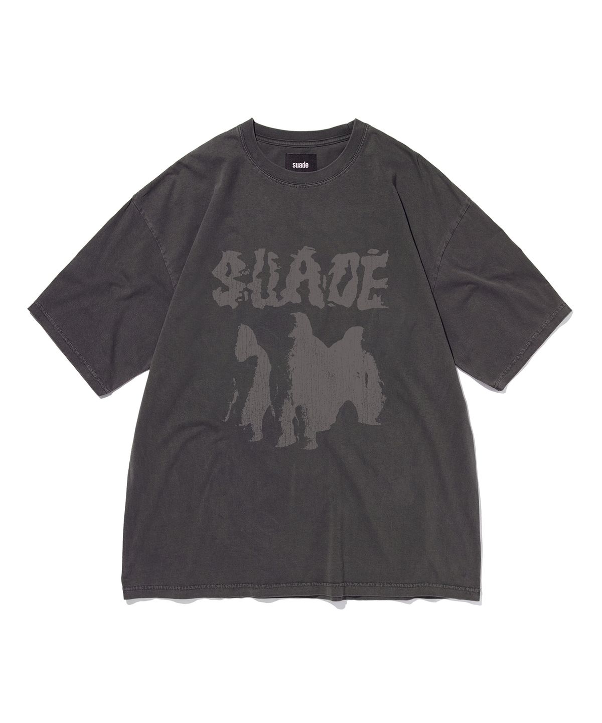 스웨이드(SUADE) ALBINO TEE [PIGMENT BLACK]