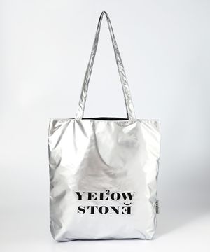 Silver Lettering eco bag