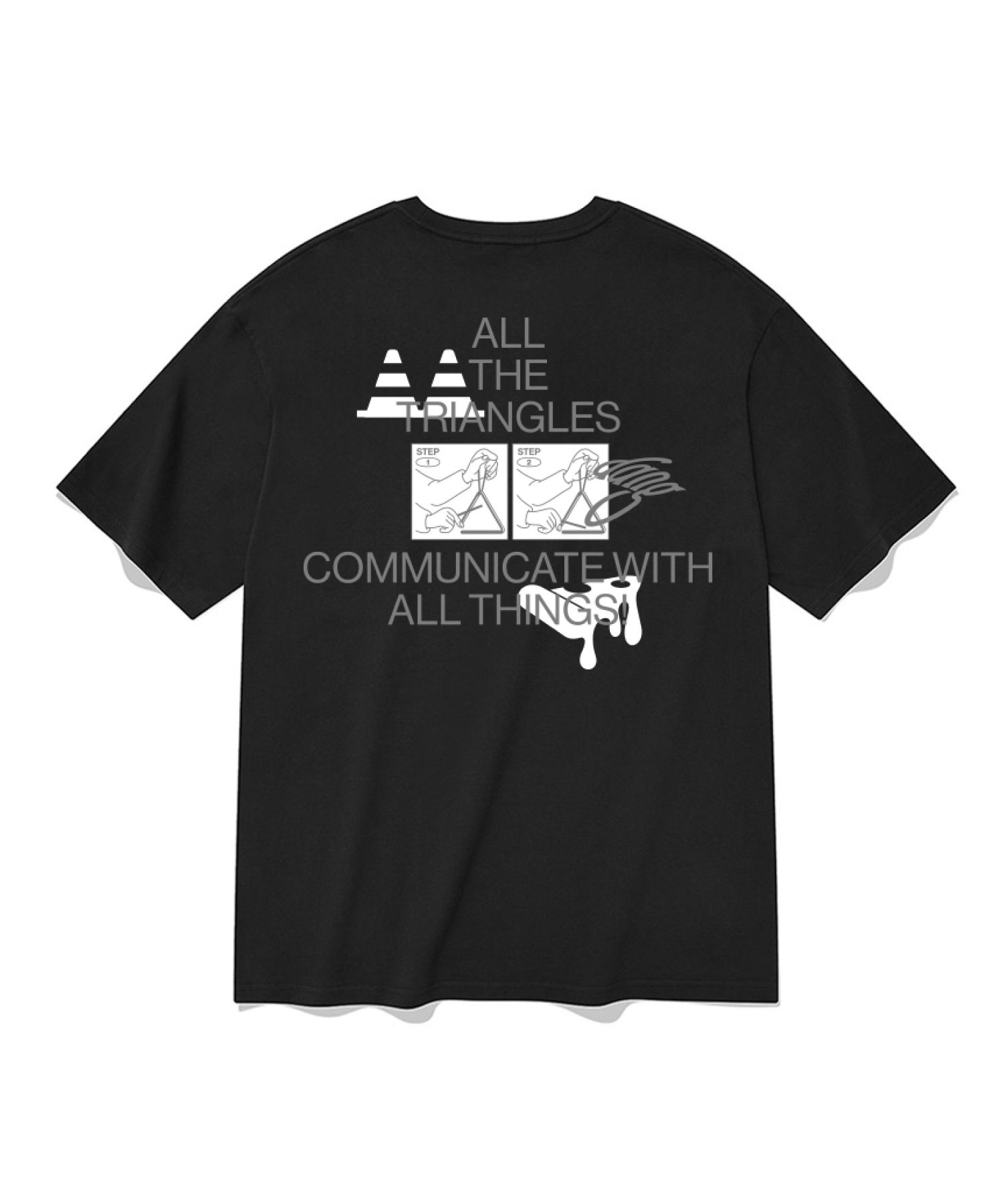 Tシャツ・カットソー [SAINTPAIN] SP X TS TRIANGLE T SHIRT SAINTPAIN] SP X TS TRIANGLE T SHIRT (SAINTPAIN/Tシャツ