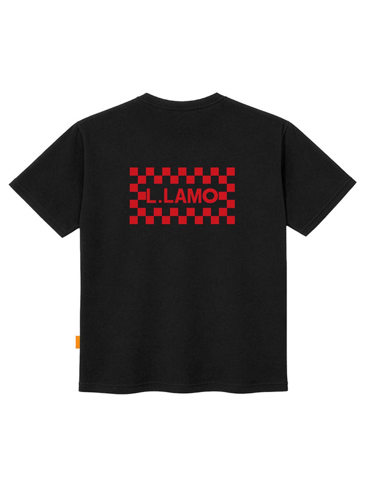 엘라모(LLAMO) 체스 반팔티셔츠 남녀공용 빅사이즈 S~4XL