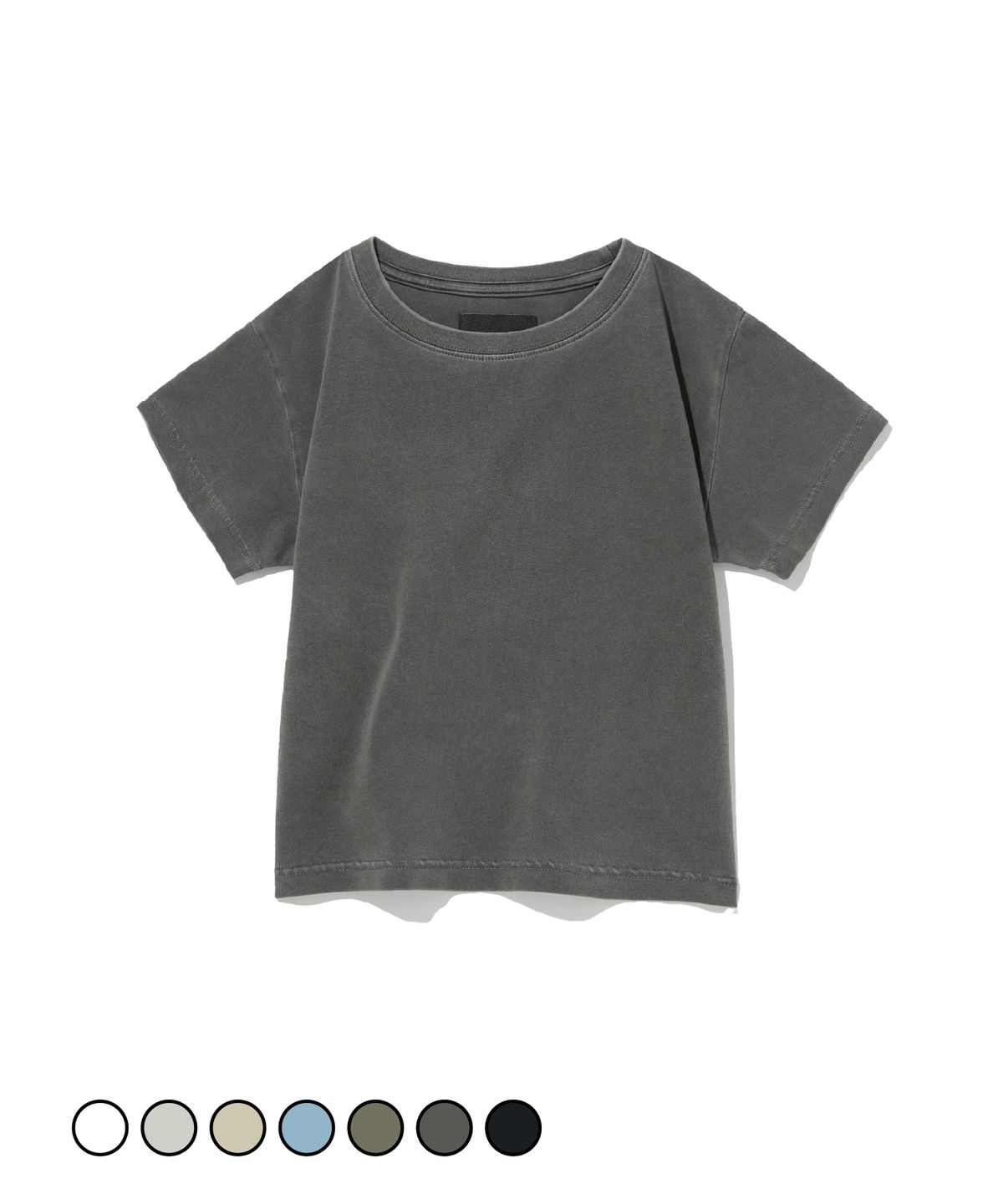 스웨이드(SUADE) WASHED CROP TEE [7COLORS]