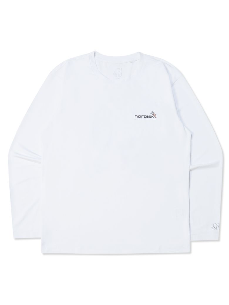유니 밸리캠핑 긴팔티셔츠_Off White