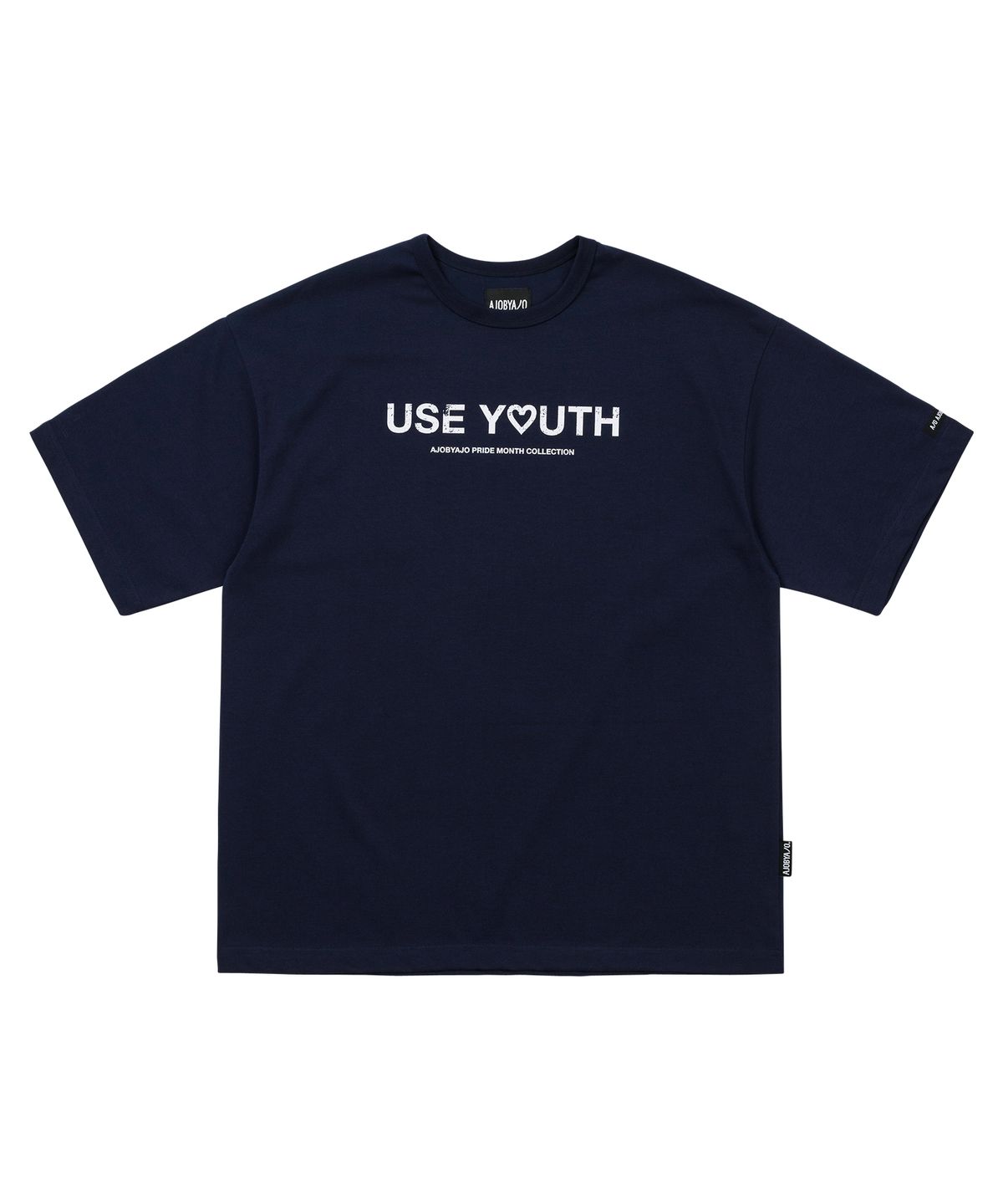 아조바이아조(AJOBYAJO) Use Youth T-Shirt [NAVY]
