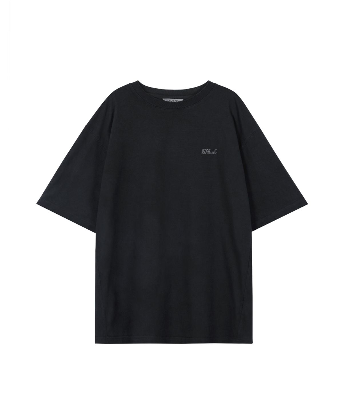 이티씨이(ETCE) ART STUDIO PIGMENT T-SHIRT (BLACK)