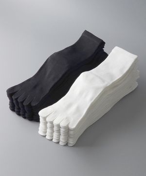 1883 프리미엄 장목 발가락 양말 10켤레 세트 (2색상)