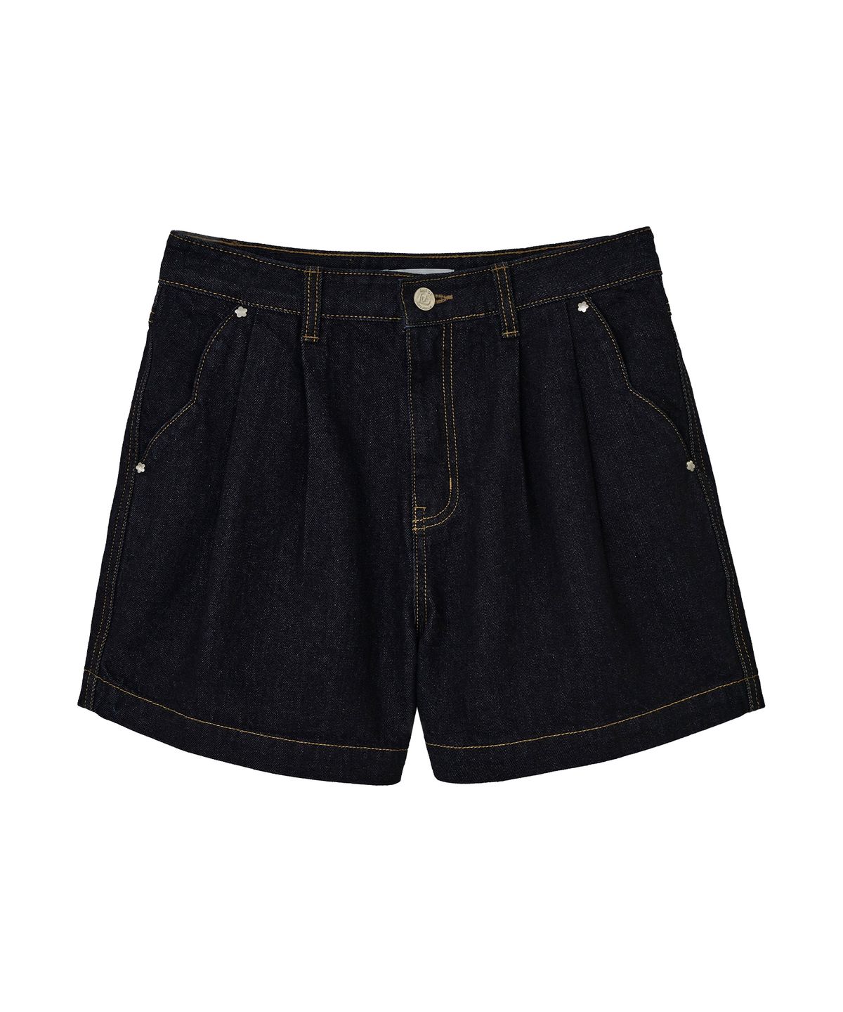 데이지신드롬(DAISY SYNDROME) BALLOON DENIM SHORTS blue