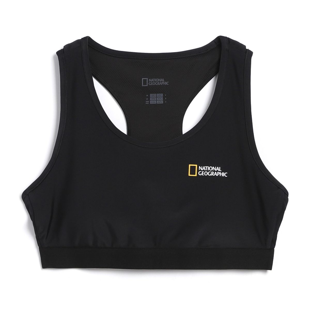 내셔널지오그래픽(NATIONALGEOGRAPHIC) N242WRG690 여성 배색 워터 브라탑 CARBON BLACK