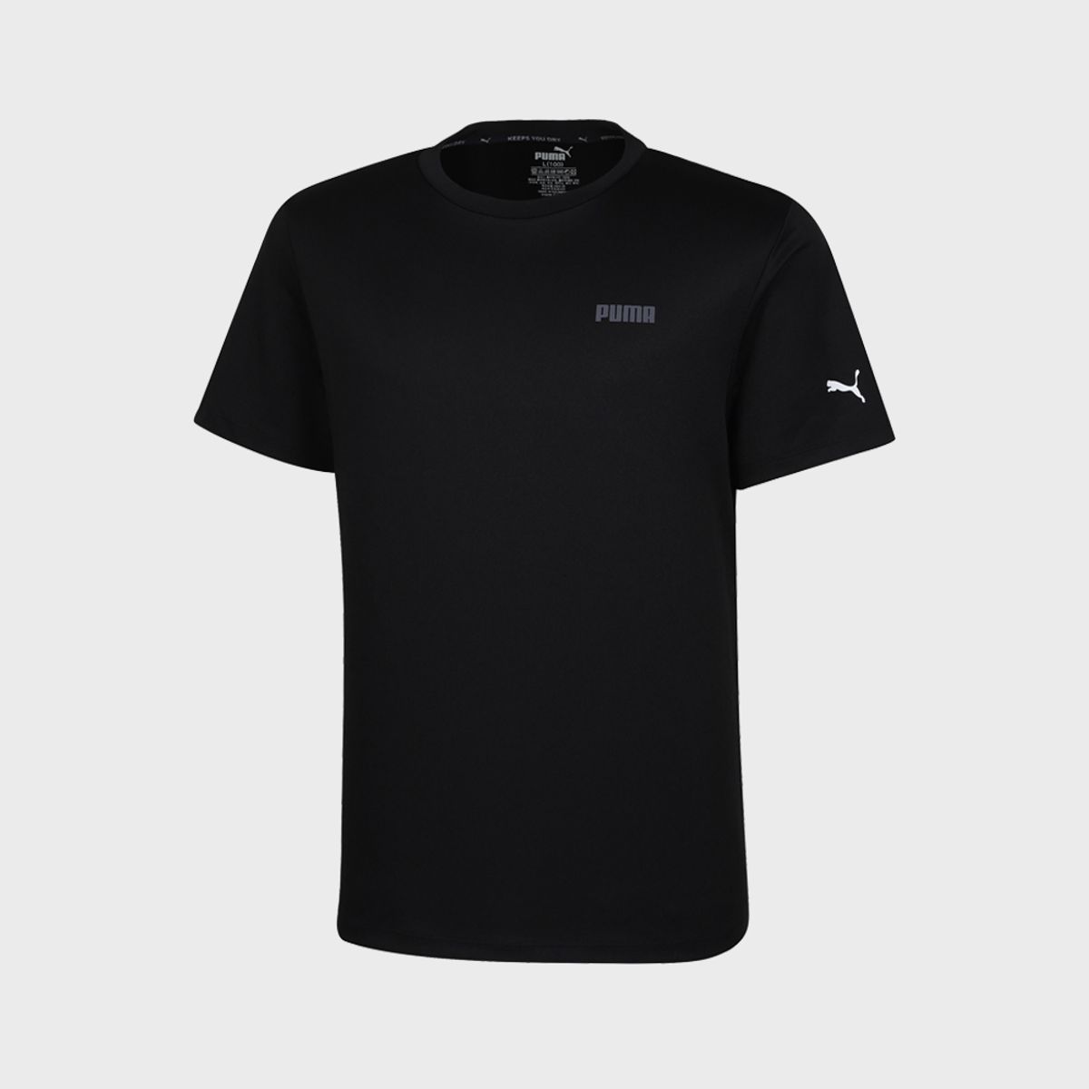 푸마 바디웨어(PUMA BODYWEAR) 베이직 프레쉬 티셔츠 BK