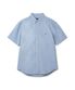 [적립금 5%] 커스텀핏 숏슬리브 옥스포드 셔츠 - 블루