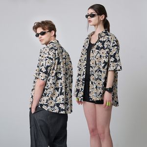 AU41SH03 하프슬리브 셔츠_브라운