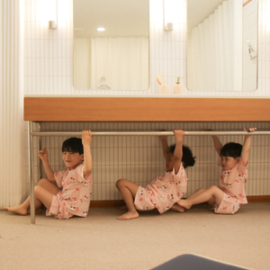 반팔 라운지웨어_루주 라팽