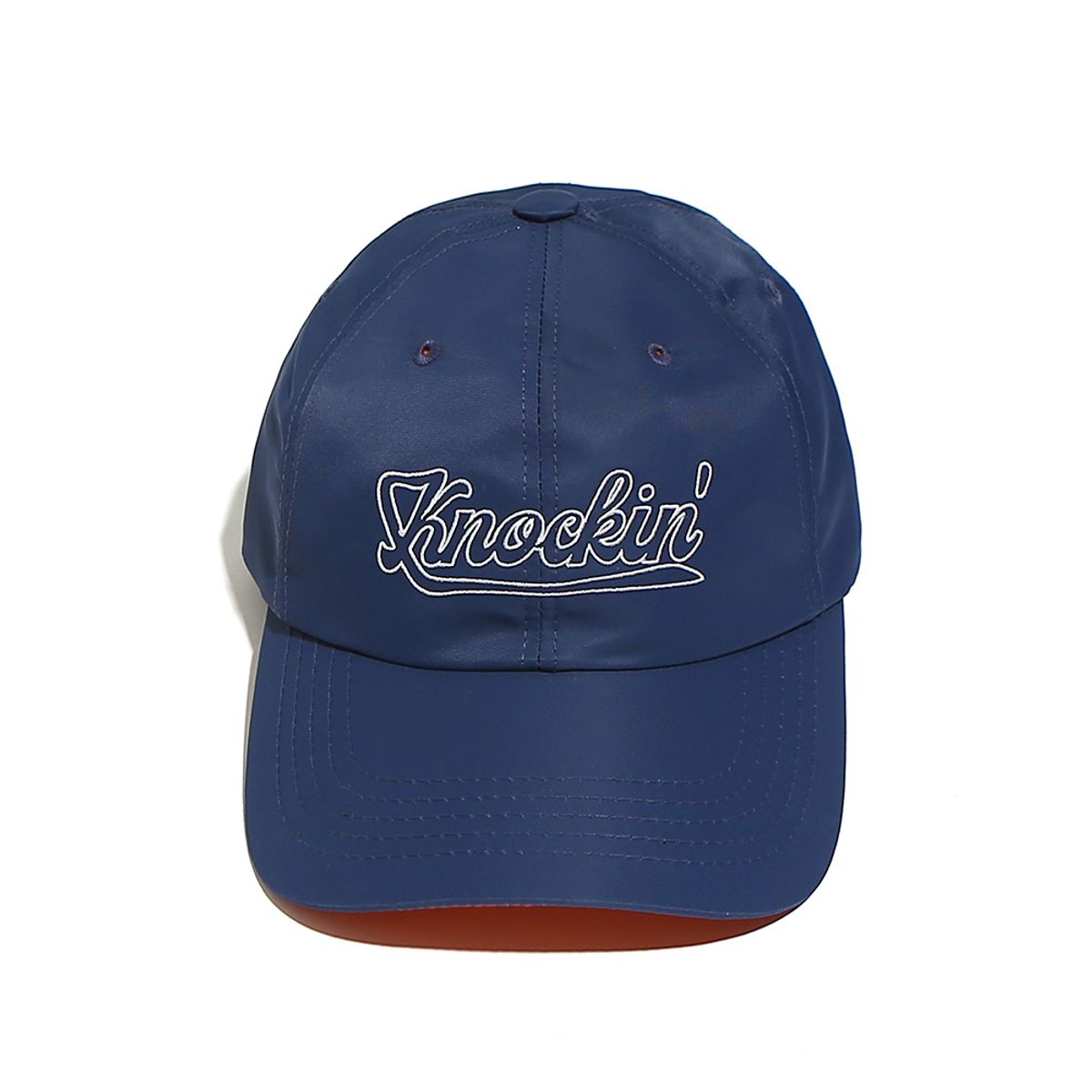 오가프(OGARP) Nylon Stitch Kockin Logo B.B Cap Navy