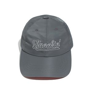 Nylon Stitch Kockin Logo B.B CAP Charcoal