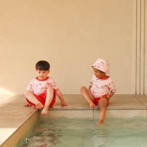 반팔 모티프 셋업_루주 라팽