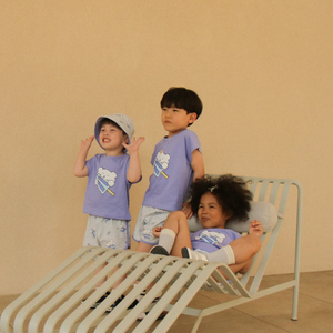 반소매 상하의_우르스 비올레