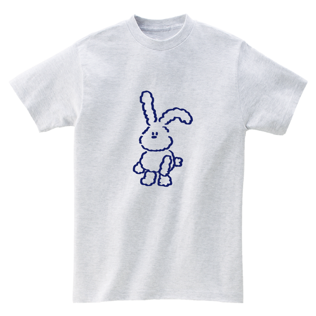어썸어스(AWESOMEUS) FURRY RABBIT T-SHIRTS_4COLOR