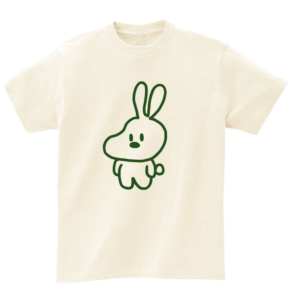어썸어스(AWESOMEUS) A STRAY RABBIT T-SHIRTS_4COLOR