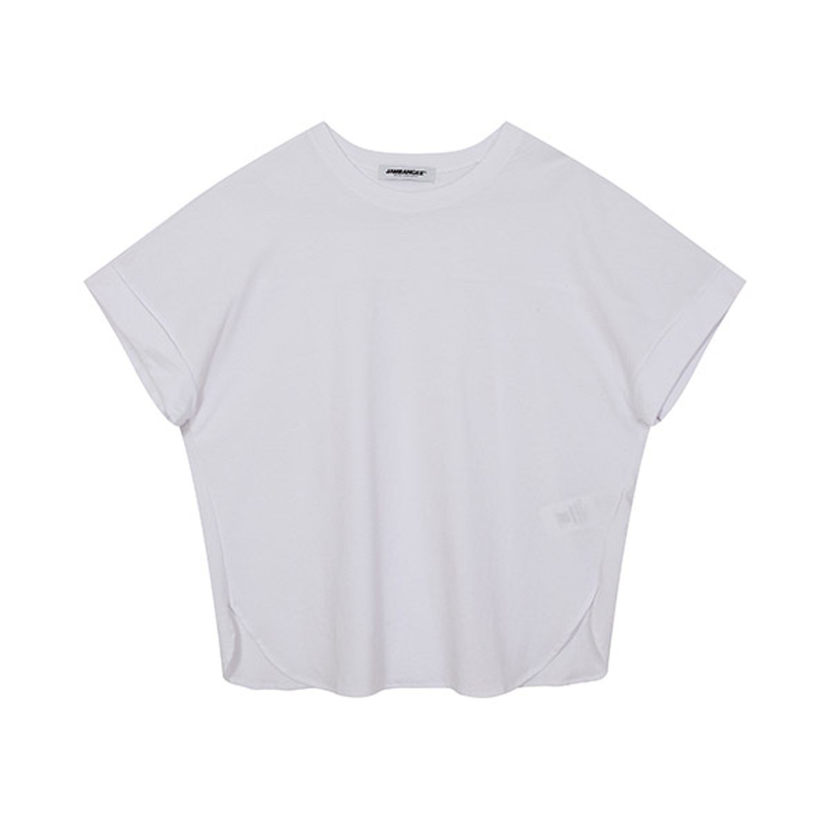 잠뱅이(JAMBANGEE) 여)마크 실켓 티셔츠 BN2WTS183-WH