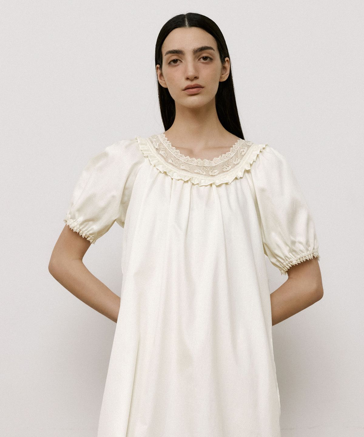 조스라운지(JO'S LOUNGE) (w) Classic Cotton Short Sleeve One-piece 002
